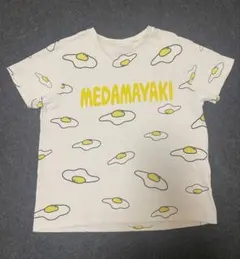 MEDAMAYAKI 目玉焼き 総柄 Tシャツ 半袖のサムネイル