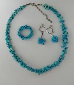 ターコイズストーンアクセサリーセット