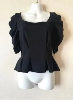 ☆スコットクラブ☆　パワショルペプラムカットソー