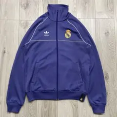 00s adidas レアルマドリード トラックジャケット L ジャージ 紫