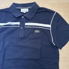 LACOSTE ネイビー ポロシャツ US M - メルカリ