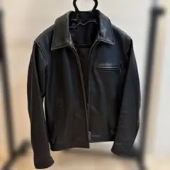 美品/希少✨schott トラッカージャケット　ライダース　ブラック　本革　38 Yahoo!オークション -「schott トラッカージャケット」(男性用