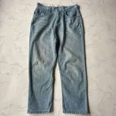 shuca GLOBAL WORK デニムパンツ Gパン ハイウェストゆったりSのサムネイル