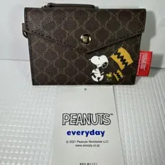 スヌーピー PEANUTS パスケース コインケース カードケース【訳あり】