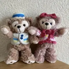 TDS スプリングヴォヤッジ　ダッフィー　シェリーメイ　ぬいば