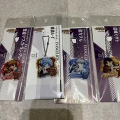 エヴァンゲリオン 30周年 走るデフォルメ アクリルチャーム