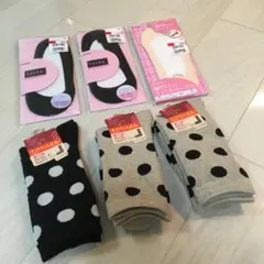新品　GUNZE Tuche フットカバー ソックス まとめ売りのサムネイル