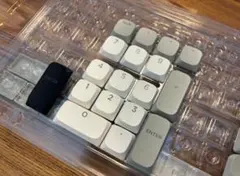 【Womier】ロープロファイル PBT キーキャップ テンキー（18個）