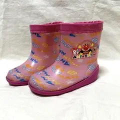 アンパンマン✳︎長靴　ムーンスター　14cm ピンク　女の子
