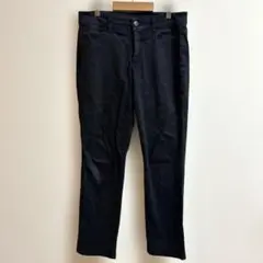 ユニクロ　UNIQLO ウルトラストレッチジーンズパンツ　ブラック　ウエスト67