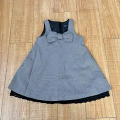 コムサイズム フォーマルスカート 100 入園式 ジャンパースカート