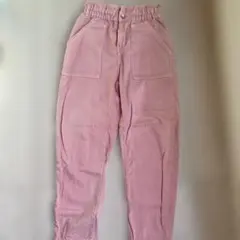 ZARA ピンク ハイウエストパンツ EUR36
