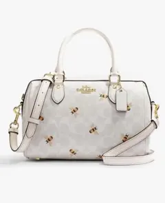 【美品・未使用品保管品】Coach ハチ柄 ショルダーバッグ