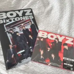SixTONES BOYZ 通常盤初回仕様