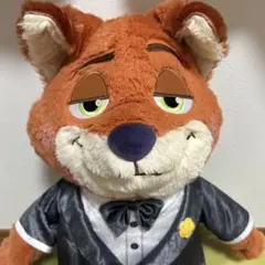ニック・ワイルド タキシードぬいぐるみ 約30cm