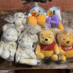 Disney くまのプーさん 平成レトロぬいぐるみ ピグレット ティガー 13