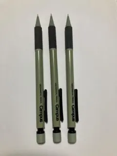 コクヨ キャンパス ジュニアペンシル 3本セット（ライトグリーン）　廃盤のサムネイル