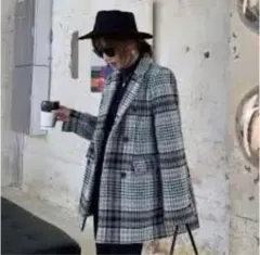 birthdaybash バースデーバッシュ　チェック柄テーラードジャケット