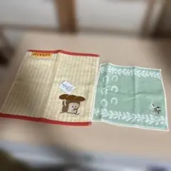 新品！未使用！タグ付き！パンどろぼう　タオルハンカチ　おまけ付き