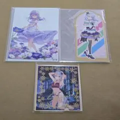 オンゲキ　グッズキャンペーン　箔押し色紙　まとめ売り オンゲキ グッズキャンペーン第13弾色紙 3点まとめ売り - メルカリ
