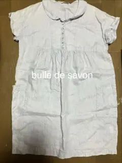 bulle de savon リネン　ワンピース　スモックのサムネイル