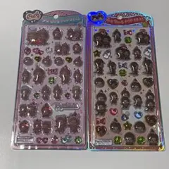【正規品】うるちゅるポップシール モンチッチ 2枚セット