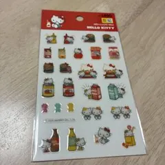韓国限定　キティちゃん　ぷっくりシール