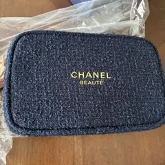 CHANEL BEAUTÉ ポーチ ブラック ラメ ノベルティ - メルカリ