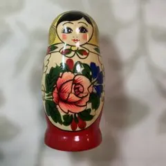 マトリョーシカ 5体セット 木製 置物 ロシア民芸品