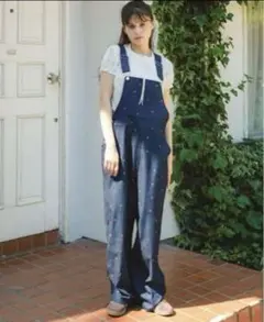 アリソンブラウン　サロペット