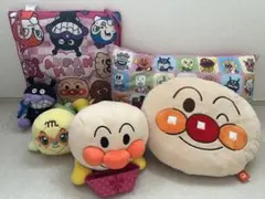 アンパンマン ぬいぐるみ 座布団 クッション まとめ売り