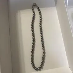 ナバホパール アコヤ真珠 ネックレス シルバー 925 8°ANR - メルカリ