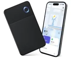 エアタグ airtag 紛失防止タグ カード型 ワイヤレス充電対応&超薄