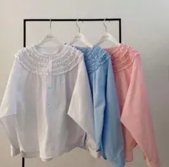 新品未使用　rosymonster ミニフリル RosyMonster ミニフリルブラウス