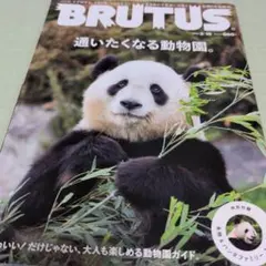 BRUTUS 2023年 3月15日号 980 通いたくなる動物園。