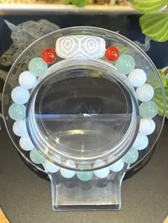 龍眼天珠ホワイト美品のサムネイル