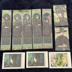 ツイステ マレウス セベク リリア シルバー ウエハース ぱしゃこれ しおり