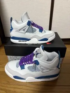 Nike Air Jordan 4 ホワイト/ブルー箱無し 最終値下げ 2025年最新】Yahoo!オークション -エアジョーダン4 ブルー