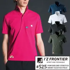新品 I'Z FRONTIER / アイズフロンティア ポロシャツ Ｌ ピンク