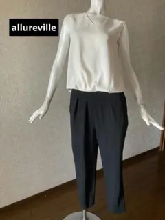 allureville ノースリーブ オールインワン バイカラーのサムネイル