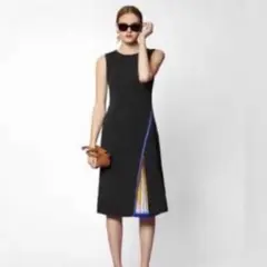 新品未使用　サタデークラブ/ ノースリーブ ブラック ワンピース プリーツ