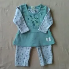 重ね着風カバーオール