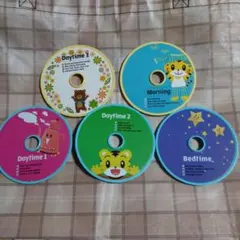 こどもちゃれんじイングリッシュ マイリズムプレイヤーのディスク5枚