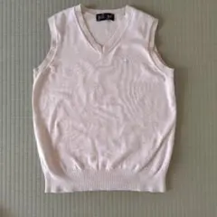 イーストボーイ　薄ベージュ Vネックベスト