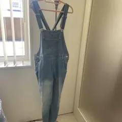 週末値下げ中❣️ 美品❤️ライトブルー オーバーオール　Mサイズ