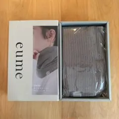 【未使用品】Eume ネックウォーマーチャコールグレー