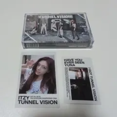 ITZY TUNNEL VISION カセットテープ トレカ ユナ