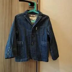 BREEZE ストライプ デニムジャケット 120