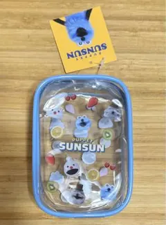 クリアリップ ポーチ パペットスンスン サンキューマート ノンノン ゾンゾン