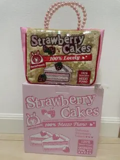Mezzo Piano Strawberry Cakes バッグ　ノベルティのサムネイル